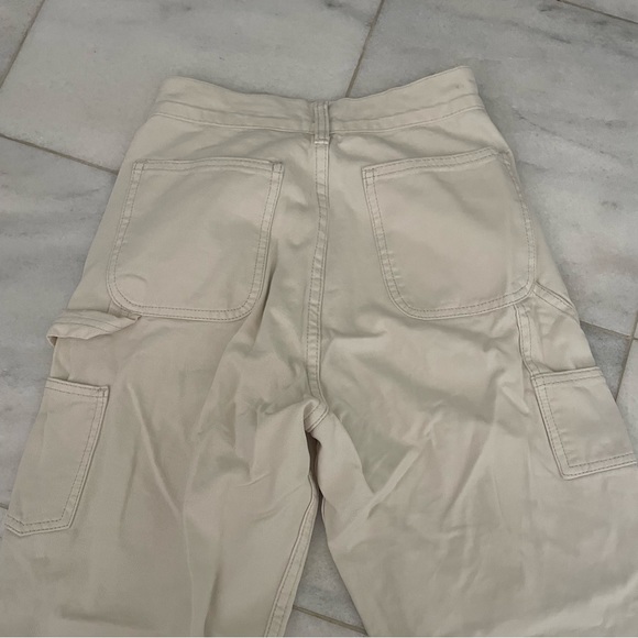 Brandy Melville Pants & Jumpsuits New Brandy Melville Cream Cargo
